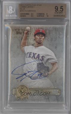 2013 Topps Five Star - Retired and Active Player Autographs #FSBA-YD - Yu Darvish /30 [BGS 9.5 GEM MINT]