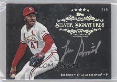 2013 Topps Five Star - Silver Signatures - Rainbow #FSSS-LS - Lee Smith /5