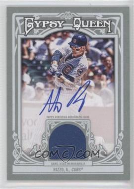 2013 Topps Gypsy Queen - Autographed Relics #AR-AR - Anthony Rizzo /25