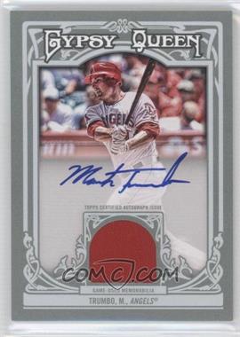 2013 Topps Gypsy Queen - Autographed Relics #AR-MT - Mark Trumbo /25