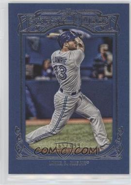 2013 Topps Gypsy Queen - [Base] - Blue Framed #243 - Brett Lawrie /499