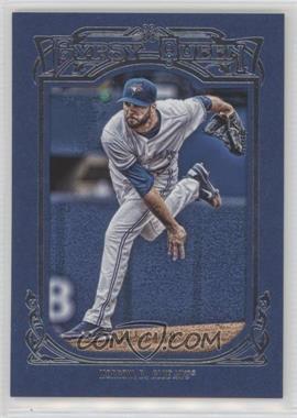 2013 Topps Gypsy Queen - [Base] - Blue Framed #263 - Brandon Morrow /499