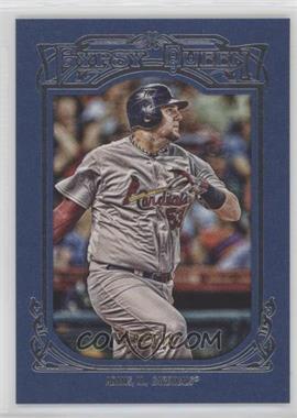 2013 Topps Gypsy Queen - [Base] - Blue Framed #89 - Matt Adams /499