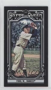 2013 Topps Gypsy Queen - [Base] - Mini Black #161 - Whitey Ford /199