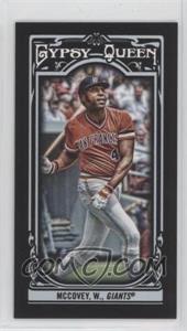 2013 Topps Gypsy Queen - [Base] - Mini Black #167 - Willie McCovey /199