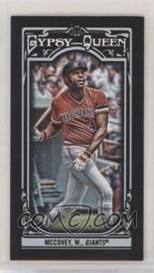 2013 Topps Gypsy Queen - [Base] - Mini Black #167 - Willie McCovey /199