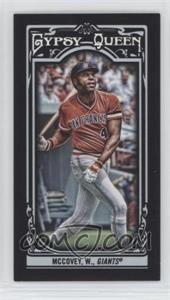 2013 Topps Gypsy Queen - [Base] - Mini Black #167 - Willie McCovey /199