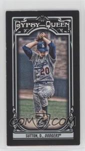 2013 Topps Gypsy Queen - [Base] - Mini Black #170 - Don Sutton /199 [EX to NM]