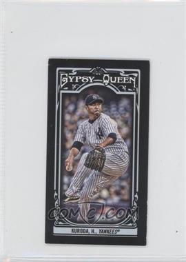 2013 Topps Gypsy Queen - [Base] - Mini Black #228 - Hiroki Kuroda /199