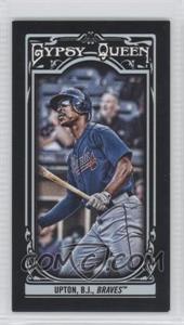 2013 Topps Gypsy Queen - [Base] - Mini Black #342 - B.J. Upton /199