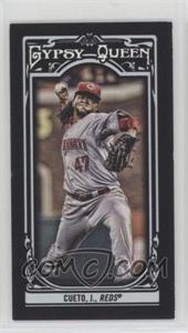 2013 Topps Gypsy Queen - [Base] - Mini Black #68 - Johnny Cueto /199