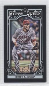 2013 Topps Gypsy Queen - [Base] - Mini Black #88 - Mark Trumbo /199