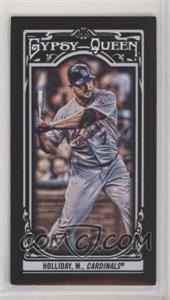 2013 Topps Gypsy Queen - [Base] - Mini Black #91 - Matt Holliday /199