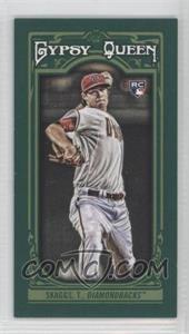 2013 Topps Gypsy Queen - [Base] - Mini Green #15 - Tyler Skaggs /99