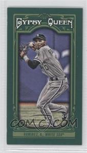 2013 Topps Gypsy Queen - [Base] - Mini Green #186 - Alexei Ramirez /99