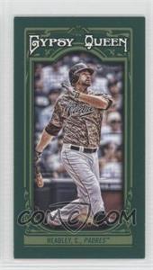 2013 Topps Gypsy Queen - [Base] - Mini Green #193 - Chase Headley /99