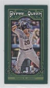 2013 Topps Gypsy Queen - [Base] - Mini Green #325 - Wilin Rosario /99