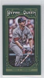 2013 Topps Gypsy Queen - [Base] - Mini Green #34 - David Freese /99