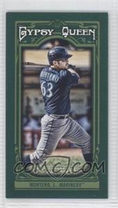 2013 Topps Gypsy Queen - [Base] - Mini Green #347 - Jesus Montero /99