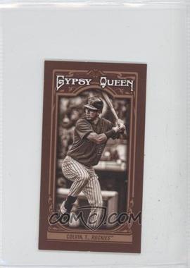 2013 Topps Gypsy Queen - [Base] - Mini Sepia-Tone #102 - Tyler Colvin /50