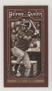 2013 Topps Gypsy Queen - [Base] - Mini Sepia-Tone #102 - Tyler Colvin /50