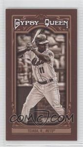 2013 Topps Gypsy Queen - [Base] - Mini Sepia-Tone #118 - Ruben Tejada /50