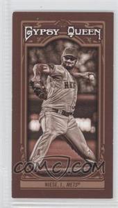 2013 Topps Gypsy Queen - [Base] - Mini Sepia-Tone #123 - Jonathon Niese /50