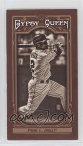 2013 Topps Gypsy Queen - [Base] - Mini Sepia-Tone #146 - Erick Aybar /50