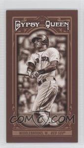 2013 Topps Gypsy Queen - [Base] - Mini Sepia-Tone #164 - Will Middlebrooks /50