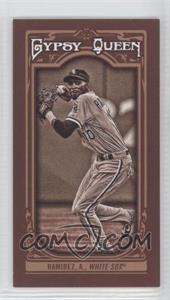 2013 Topps Gypsy Queen - [Base] - Mini Sepia-Tone #186 - Alexei Ramirez /50