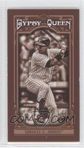 2013 Topps Gypsy Queen - [Base] - Mini Sepia-Tone #273 - Carlos Gonzalez /50