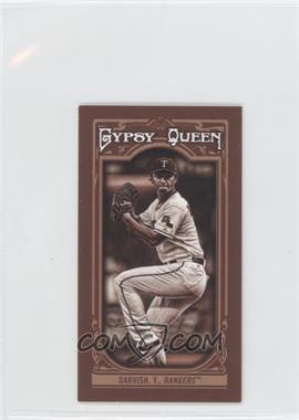 2013 Topps Gypsy Queen - [Base] - Mini Sepia-Tone #99 - Yu Darvish /50