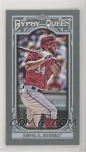 2013 Topps Gypsy Queen - [Base] - Mini #100.3 - Bryce Harper (Batting Follow Through)