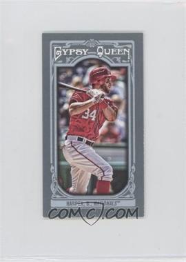 2013 Topps Gypsy Queen - [Base] - Mini #100.3 - Bryce Harper (Batting Follow Through)