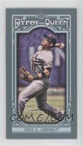 2013 Topps Gypsy Queen - [Base] - Mini #105.1 - Allen Craig (throwing)