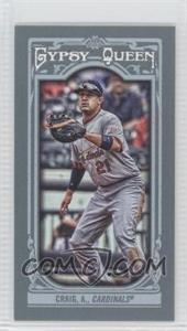 2013 Topps Gypsy Queen - [Base] - Mini #105.2 - Allen Craig (Fielding)