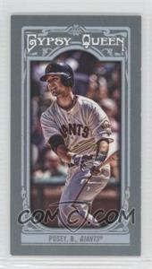 2013 Topps Gypsy Queen - [Base] - Mini #110.3 - Buster Posey (Batting)