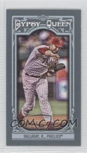 2013 Topps Gypsy Queen - [Base] - Mini #129.2 - Roy Halladay (Pitching Follow Through)