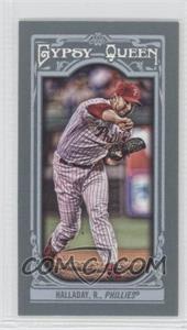 2013 Topps Gypsy Queen - [Base] - Mini #129.2 - Roy Halladay (Pitching Follow Through)