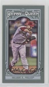 2013 Topps Gypsy Queen - [Base] - Mini #129.2 - Roy Halladay (Pitching Follow Through)