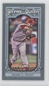 2013 Topps Gypsy Queen - [Base] - Mini #129.2 - Roy Halladay (Pitching Follow Through)