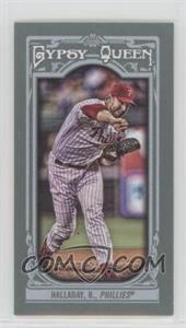 2013 Topps Gypsy Queen - [Base] - Mini #129.2 - Roy Halladay (Pitching Follow Through)