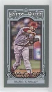 2013 Topps Gypsy Queen - [Base] - Mini #129.2 - Roy Halladay (Pitching Follow Through)