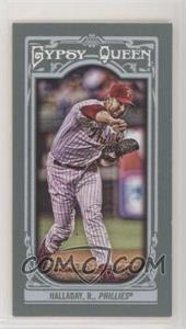 2013 Topps Gypsy Queen - [Base] - Mini #129.2 - Roy Halladay (Pitching Follow Through)