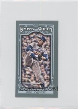 2013 Topps Gypsy Queen - [Base] - Mini #137.1 - Sandy Koufax (Pitching Wind-Up)