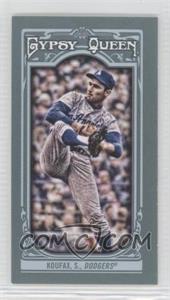 2013 Topps Gypsy Queen - [Base] - Mini #137.1 - Sandy Koufax (Pitching Wind-Up)