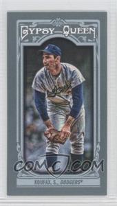 2013 Topps Gypsy Queen - [Base] - Mini #137.2 - Sandy Koufax (Glove at Knees)