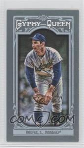2013 Topps Gypsy Queen - [Base] - Mini #137.2 - Sandy Koufax (Glove at Knees)