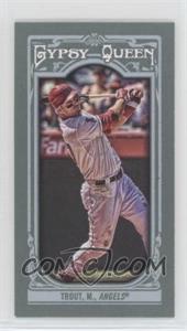 2013 Topps Gypsy Queen - [Base] - Mini #14.3 - Mike Trout (Batting)