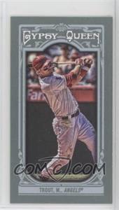 2013 Topps Gypsy Queen - [Base] - Mini #14.3 - Mike Trout (Batting)